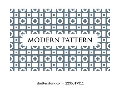 Modern geometric seamless pattern with colorful lines on white background