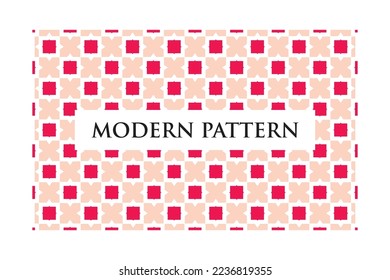 Modern geometric seamless pattern with colorful lines on white background