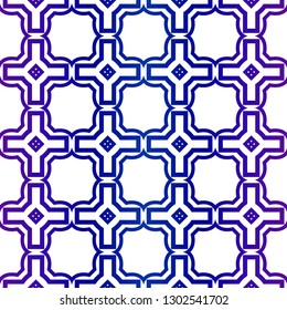 Modern geometric Seamless Pattern. Decorative Texture For Wallpaper, Invitation, Fabric. Vector Illustration. Purple Color