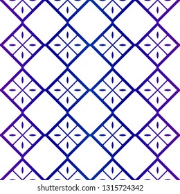 Modern geometric Seamless Pattern. Decorative Texture For Wallpaper, Invitation, Fabric. Vector Illustration. Purple Color