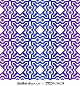 Modern geometric Seamless Pattern. Decorative Texture For Wallpaper, Invitation, Fabric. Vector Illustration. Purple Color
