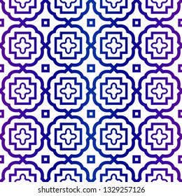 Modern geometric Seamless Pattern. Decorative Texture For Wallpaper, Invitation, Fabric. Vector Illustration. Purple Color
