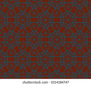 Modern geometric seamless pattern. For design, page fill, wallpaper. Vector illustration