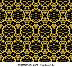 Modern geometric seamless pattern. For design, page fill, wallpaper. Vector illustration