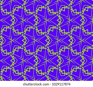 Modern geometric seamless pattern. For design, page fill, wallpaper. Vector illustration