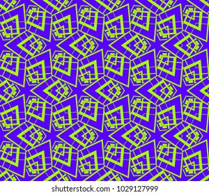 Modern geometric seamless pattern. For design, page fill, wallpaper. Vector illustration