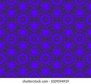 Modern geometric seamless pattern. For design, page fill, wallpaper. Vector illustration