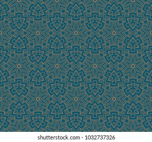 Modern geometric seamless pattern. For design, page fill, wallpaper. Vector illustration