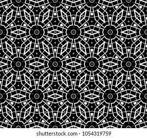 Modern geometric seamless pattern. For design, page fill, wallpaper. Vector illustration