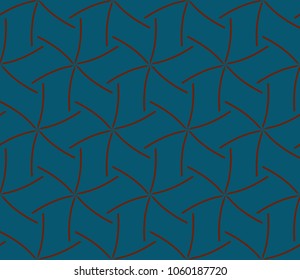 Modern geometric seamless pattern. For design, page fill, wallpaper. Vector illustration