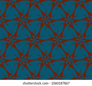 Modern geometric seamless pattern. For design, page fill, wallpaper. Vector illustration