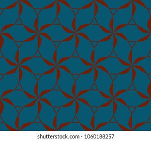 Modern geometric seamless pattern. For design, page fill, wallpaper. Vector illustration