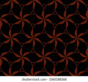 Modern geometric seamless pattern. For design, page fill, wallpaper. Vector illustration