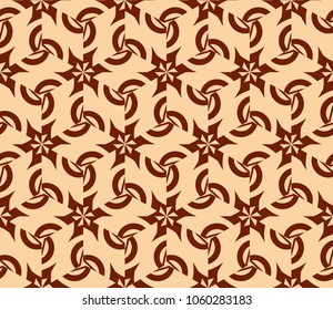 Modern geometric seamless pattern. For design, page fill, wallpaper. Vector illustration