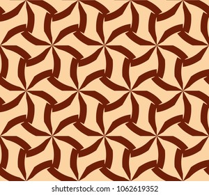 Modern geometric seamless pattern. For design, page fill, wallpaper. Vector illustration