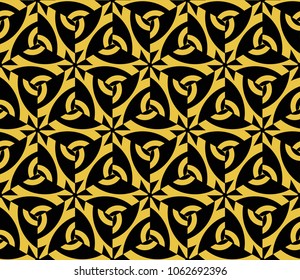 Modern geometric seamless pattern. For design, page fill, wallpaper. Vector illustration