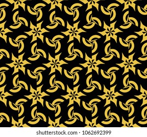 Modern geometric seamless pattern. For design, page fill, wallpaper. Vector illustration