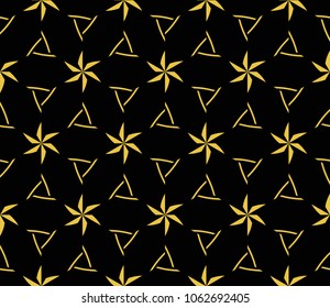 Modern geometric seamless pattern. For design, page fill, wallpaper. Vector illustration