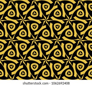Modern geometric seamless pattern. For design, page fill, wallpaper. Vector illustration