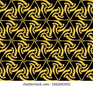 Modern geometric seamless pattern. For design, page fill, wallpaper. Vector illustration