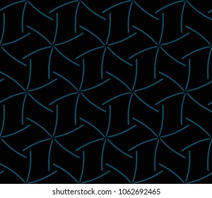 Modern geometric seamless pattern. For design, page fill, wallpaper. Vector illustration