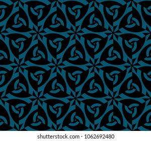 Modern geometric seamless pattern. For design, page fill, wallpaper. Vector illustration