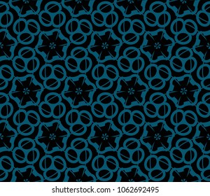 Modern geometric seamless pattern. For design, page fill, wallpaper. Vector illustration