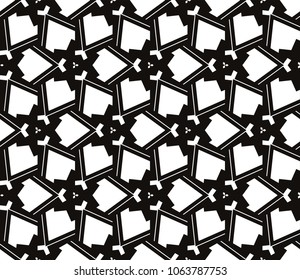 Modern geometric seamless pattern. For design, page fill, wallpaper. Vector illustration