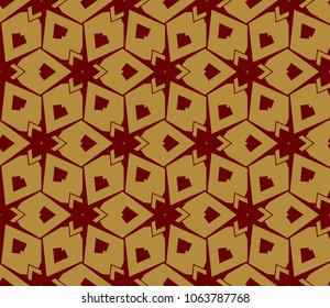 Modern geometric seamless pattern. For design, page fill, wallpaper. Vector illustration