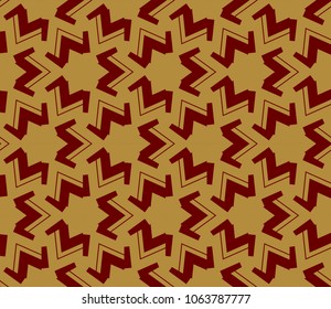 Modern geometric seamless pattern. For design, page fill, wallpaper. Vector illustration
