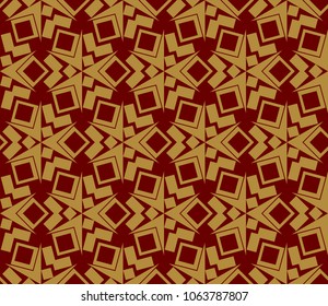 Modern geometric seamless pattern. For design, page fill, wallpaper. Vector illustration