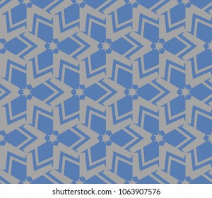 Modern geometric seamless pattern. For design, page fill, wallpaper. Vector illustration