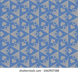 Modern geometric seamless pattern. For design, page fill, wallpaper. Vector illustration