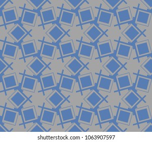 Modern geometric seamless pattern. For design, page fill, wallpaper. Vector illustration