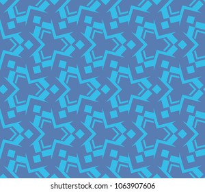 Modern geometric seamless pattern. For design, page fill, wallpaper. Vector illustration