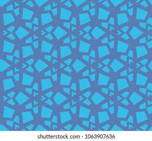 Modern geometric seamless pattern. For design, page fill, wallpaper. Vector illustration