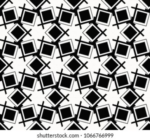 Modern geometric seamless pattern. For design, page fill, wallpaper. Vector illustration