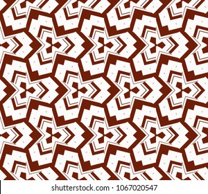Modern geometric seamless pattern. For design, page fill, wallpaper. Vector illustration