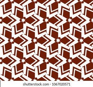 Modern geometric seamless pattern. For design, page fill, wallpaper. Vector illustration
