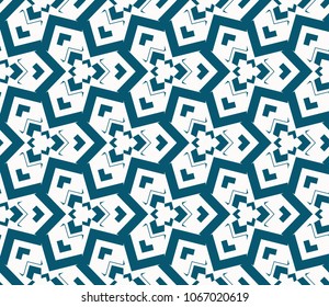 Modern geometric seamless pattern. For design, page fill, wallpaper. Vector illustration