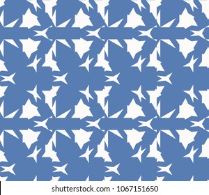 Modern geometric seamless pattern. For design, page fill, wallpaper. Vector illustration