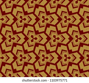 Modern geometric seamless pattern. For design, page fill, wallpaper. Vector illustration