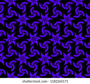 Modern geometric seamless pattern. For design, page fill, wallpaper. Vector illustration