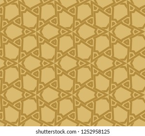 Modern geometric seamless pattern. For design, page fill, wallpaper. Vector illustration