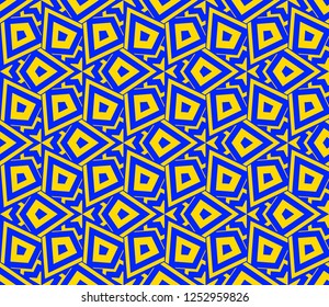 Modern geometric seamless pattern. For design, page fill, wallpaper. Vector illustration