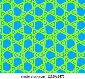 Modern geometric seamless pattern. For design, page fill, wallpaper. Vector illustration