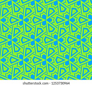 Modern geometric seamless pattern. For design, page fill, wallpaper. Vector illustration