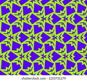 Modern geometric seamless pattern. For design, page fill, wallpaper. Vector illustration