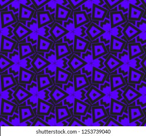 Modern geometric seamless pattern. For design, page fill, wallpaper. Vector illustration
