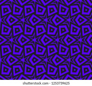 Modern geometric seamless pattern. For design, page fill, wallpaper. Vector illustration
